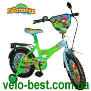 Леопольд - детский 12 дюймовый двухколесный велосипед