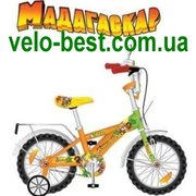 Мадагаскар - детский 12 дюймовый двухколесный велосипед