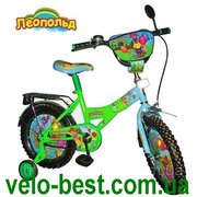 Леопольд - 16 дюймовый двухколесный детский велосипед