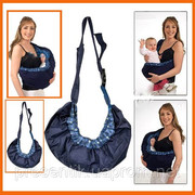 Слинг - сумка через одно плечо для переноски ребенка,  очень удобно 