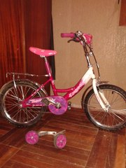 Продам детский велосипед DISNEY'ПРИНЦЕССА для девочки 4-8 лет Харьков
